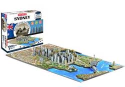 Sydney Australia 4D Puzzle By 4D Cityscape Inc.